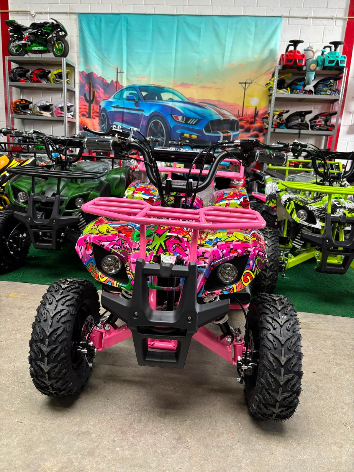 Nieuw Ultra Motocross Roze Elektrische Kinderquad 1000W 48V, Ophalen of Verzenden, Nieuw