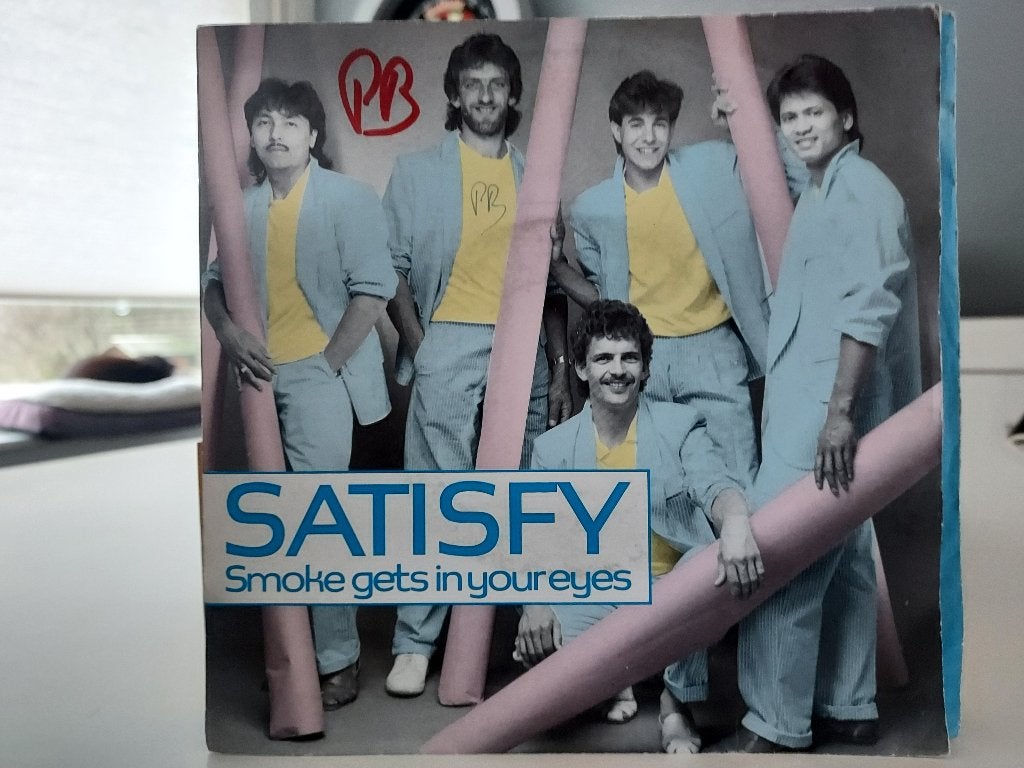 7" Single Satisfy - Smoke Gets In Your Eyes / My Bonnie, Cd's en Dvd's, Vinyl Singles, Gebruikt, 7 inch, Ophalen of Verzenden