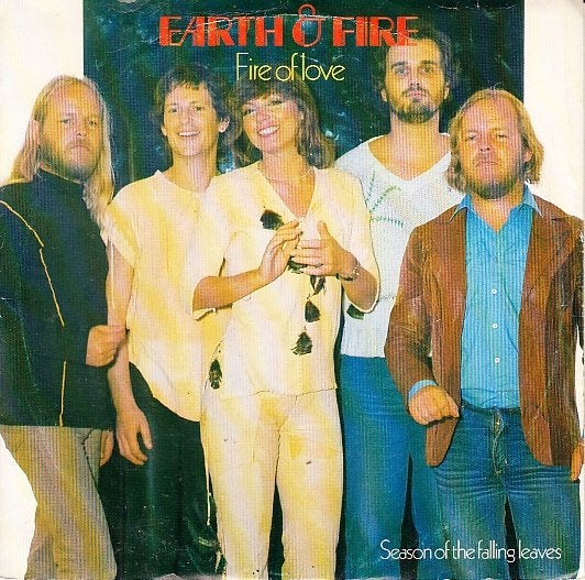 earth and fire ( j kaagman) - fire of love (nlpop), Cd's en Dvd's, Gebruikt, 7 inch, Ophalen of Verzenden, Pop