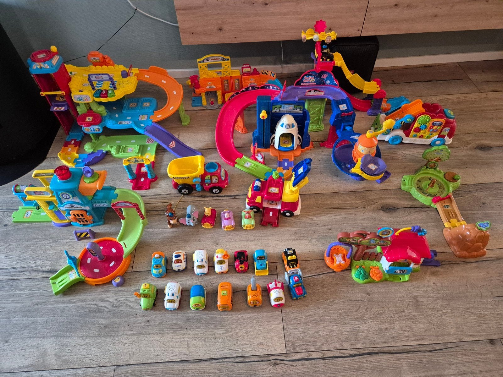 Grote VTech Toet Toet Auto's en Zoef Zoef Dieren collectie, Zelf te bouwen, Elektrisch, Ophalen, Overige merken