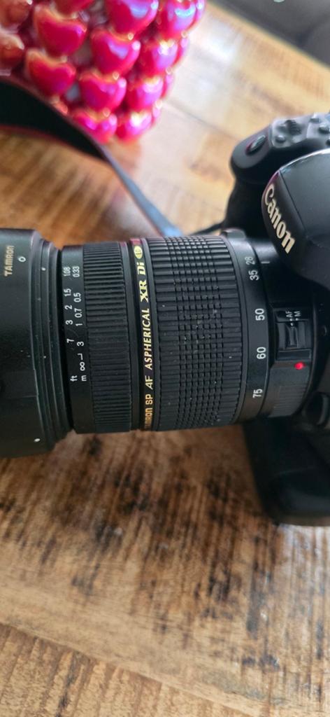 Te koop aangeboden: Canon EOS 7D met battery grip, Ophalen of Verzenden, Gebruikt, Canon, Geen optische zoom