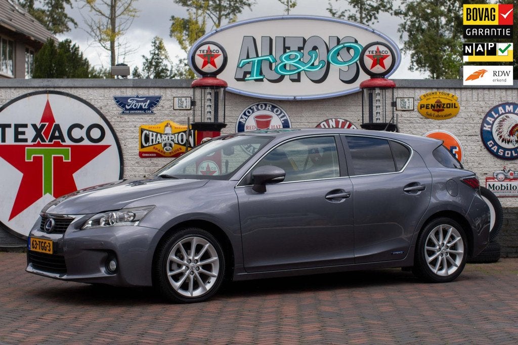 Lexus CT 200h Business Line Pro 1e Eig. 45.900 km +NAP NL-au, Auto's, Lexus, Euro 5, Gebruikt, 4 cilinders, Alcantara