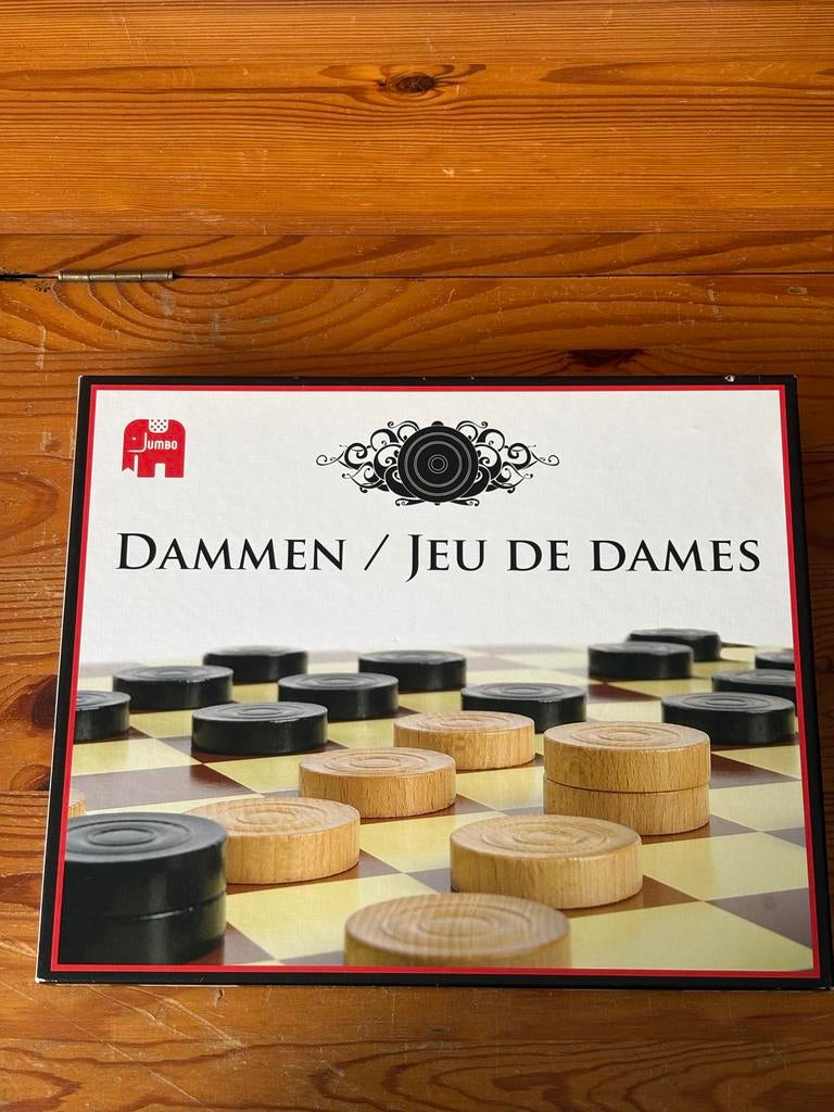 Jumbo Dammen / Jeu de Dames Bordspel, Ophalen of Verzenden, Nieuw