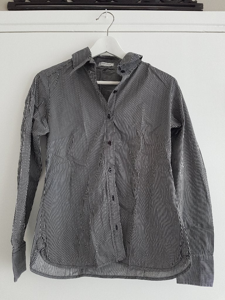 Leuk getailleerd overhemd met stretch maat M sutherland, Kleding | Dames, Ophalen of Verzenden, Zo goed als nieuw, Maat 38/40 (M)