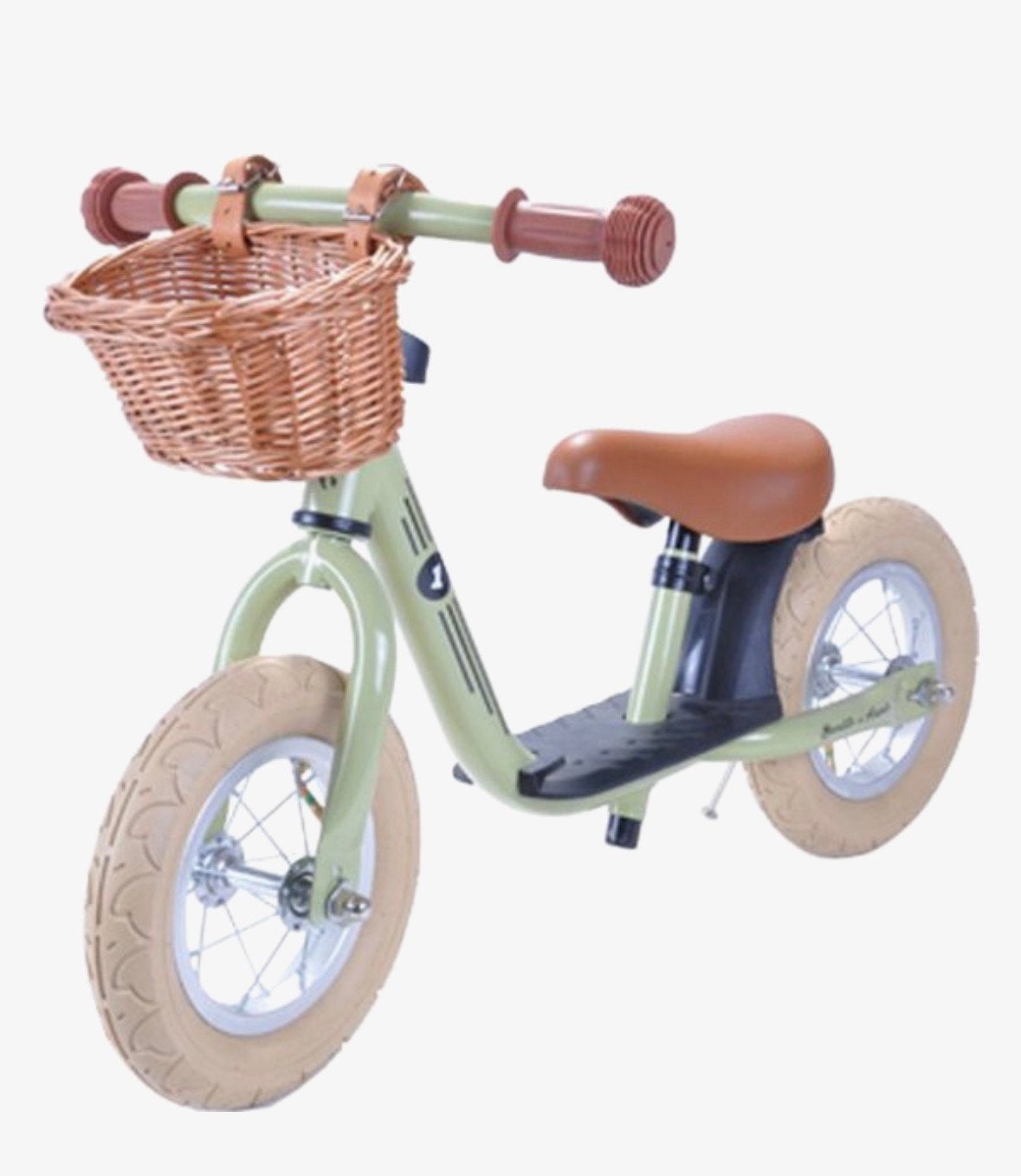 Bandits en Angels retro loopfiets groen, Ophalen, Gebruikt, Loopfiets