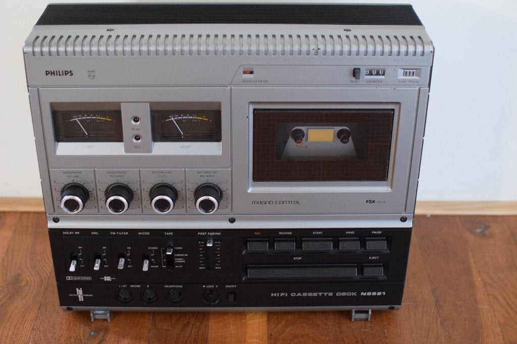 philips n2521 gereviseerd, Ophalen, Enkel, Philips, Tape counter
