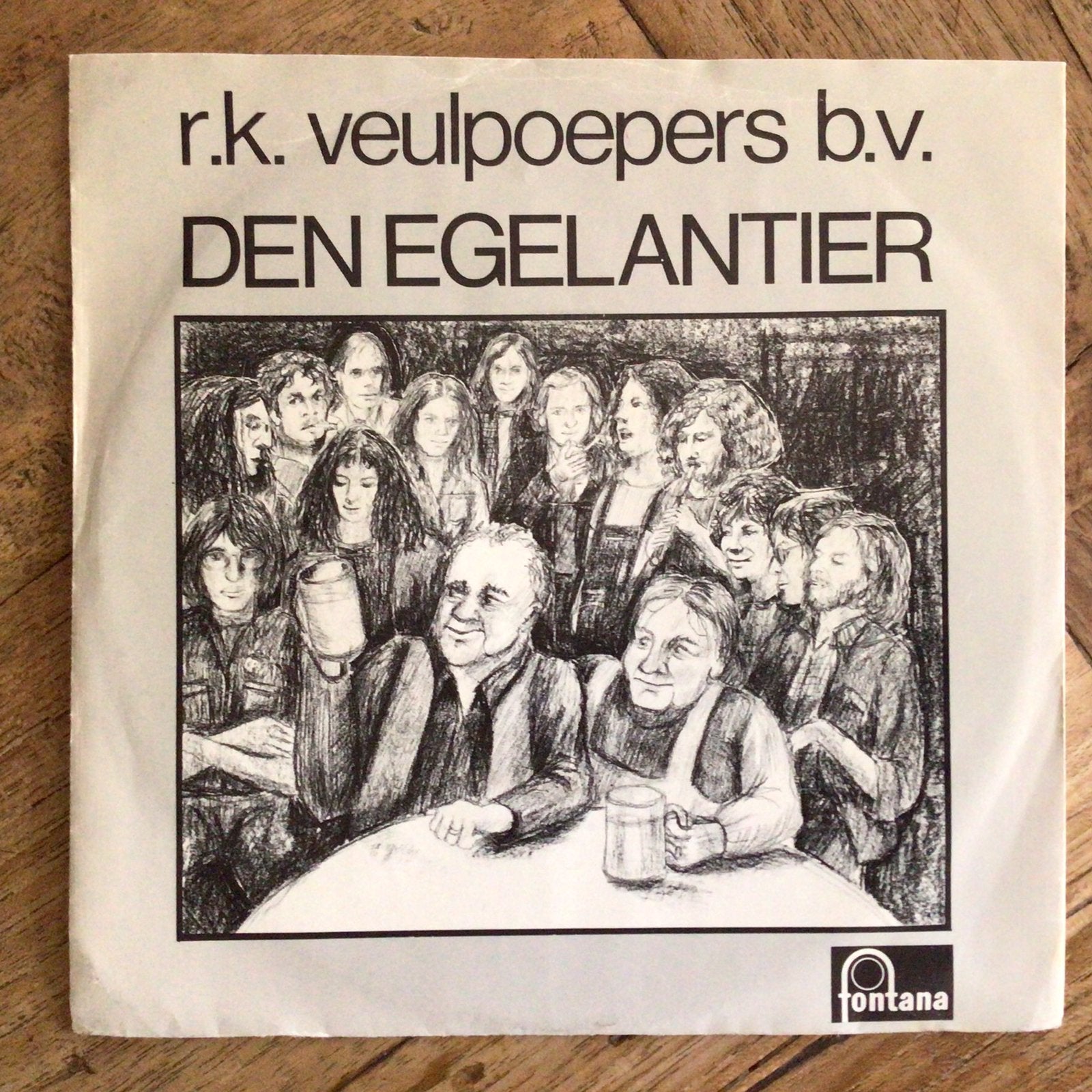 R.K. De Veulpoepers - Den Egelantier, Ophalen of Verzenden, Zo goed als nieuw, Nederlandstalig