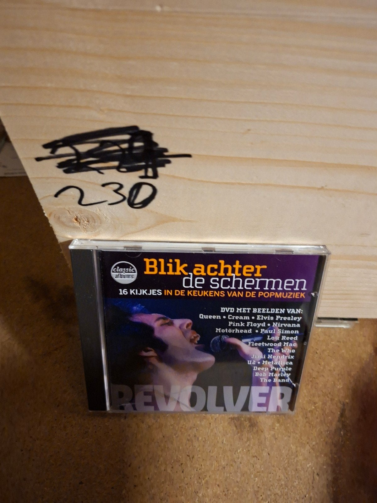 Blik achter de schermen: 16 kijkjes in de popmuziek DVD, Ophalen of Verzenden, Inclusief doosje, Gebruikt, Engels