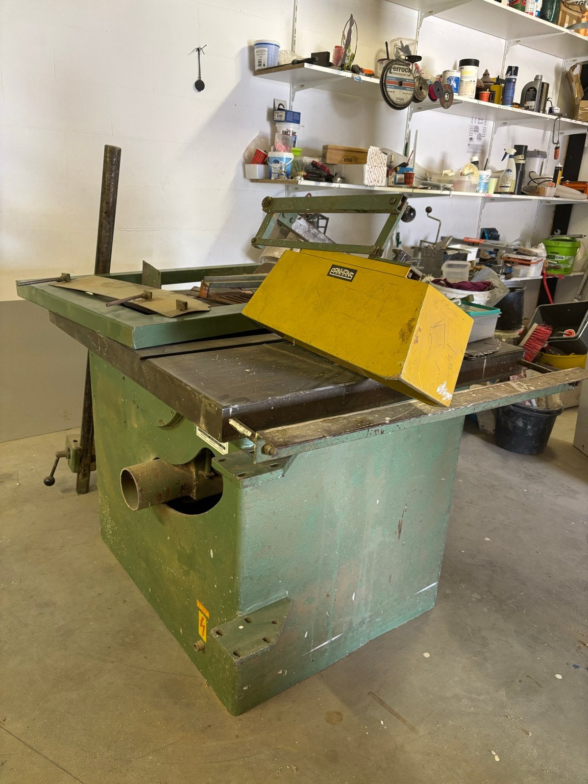 Robuuste Zaagmachine - Ideaal voor Houtbewerking, Ophalen, Gebruikt, Cirkelzaag, 70 mm of meer