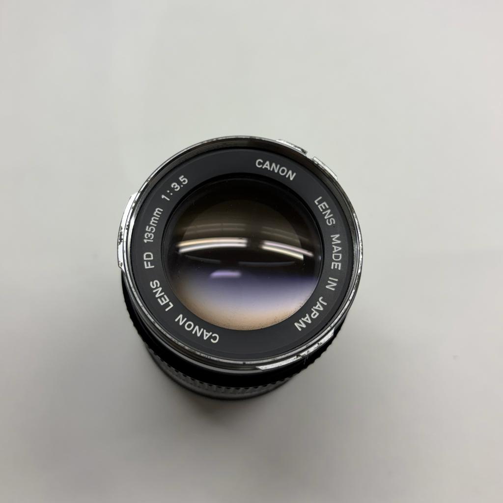 Canon FD 135mm f/3.5, Ophalen of Verzenden, Gebruikt, Telelens