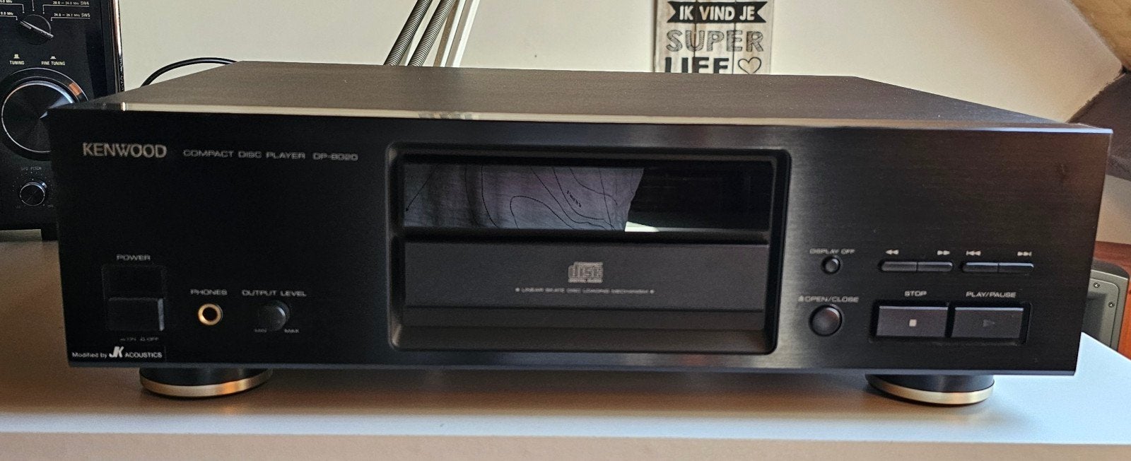 Kenwood DP-8020 CD-speler - Hoogwaardige Compact Disc Player, Audio, Tv en Foto, Cd-spelers, Ophalen of Verzenden, Zo goed als nieuw