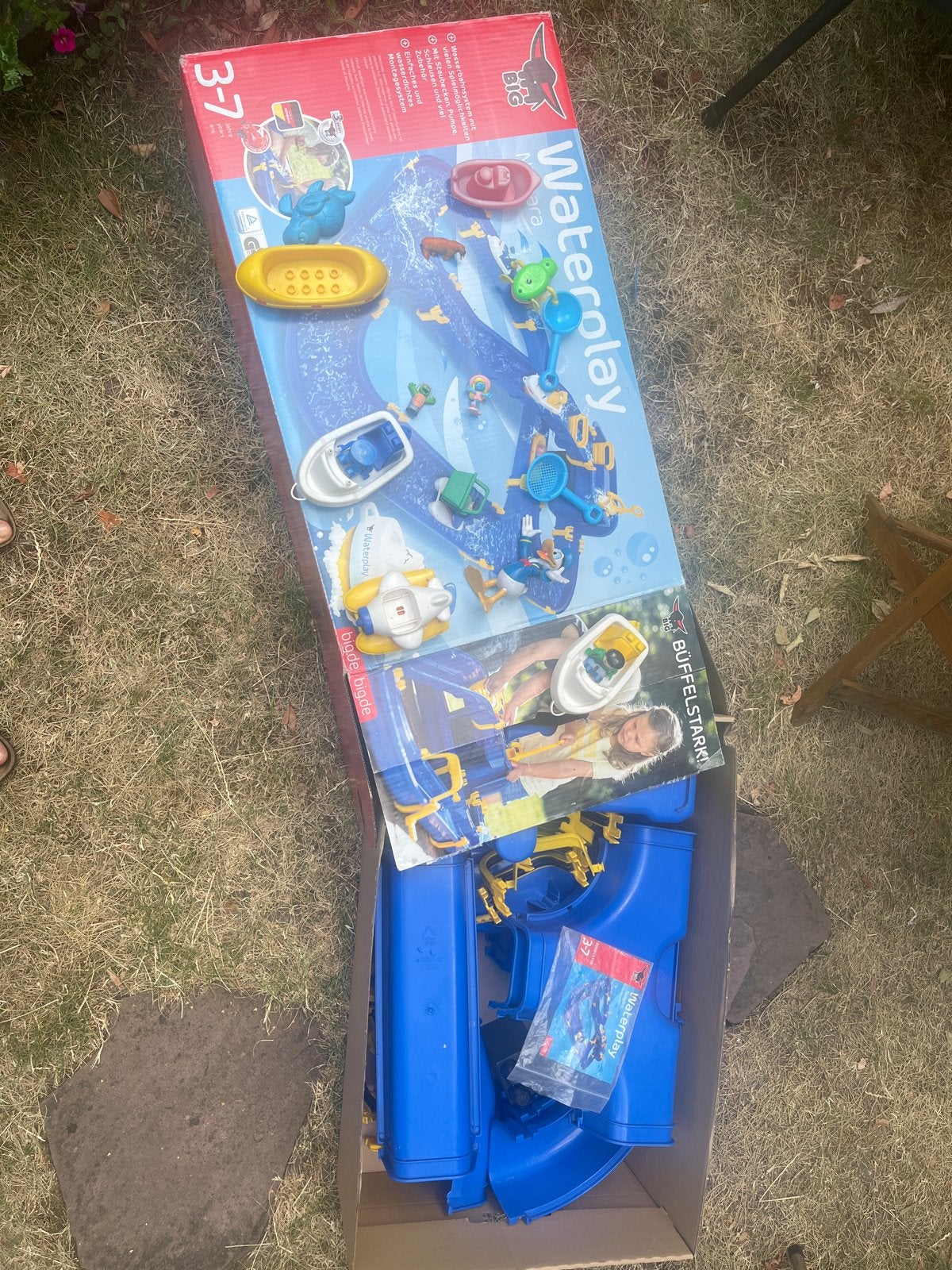 BIG Waterplay Niagara Waterbaan - Compleet in doos, Verzenden, Zo goed als nieuw, Overige typen