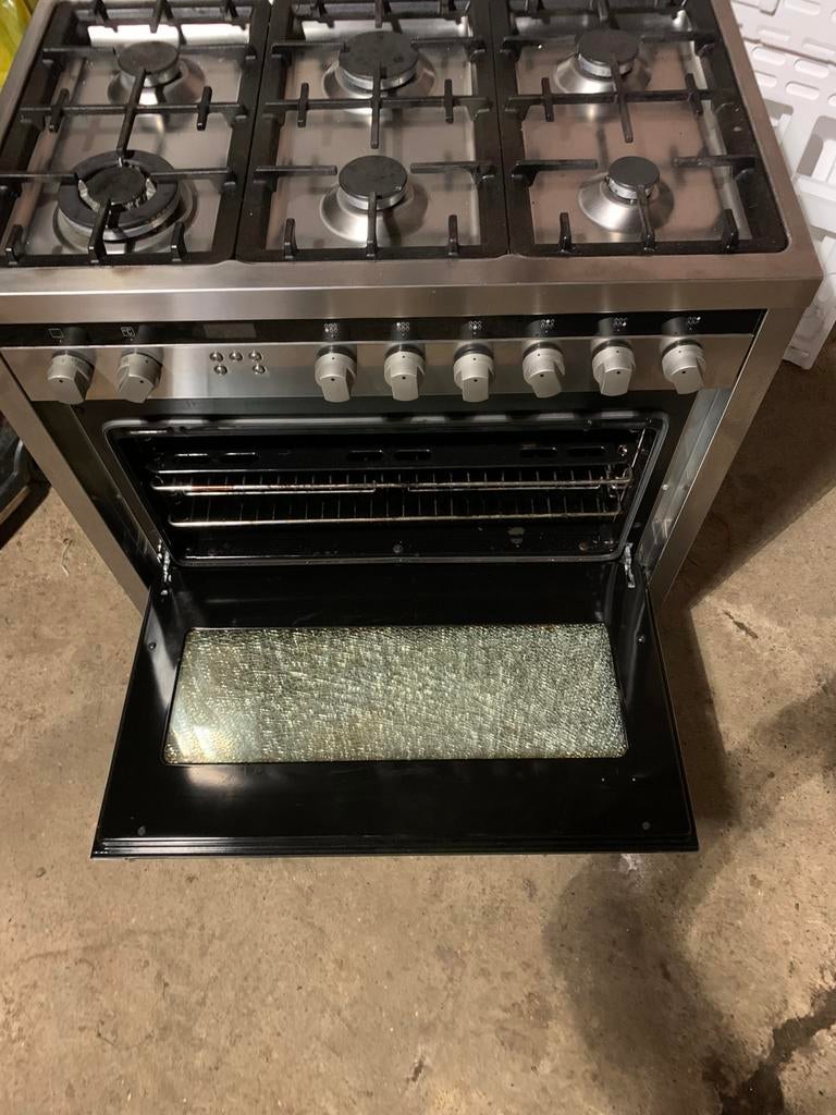 Gasfornuis, Gebruikt, 60 cm of meer, Ophalen of Verzenden, Gas