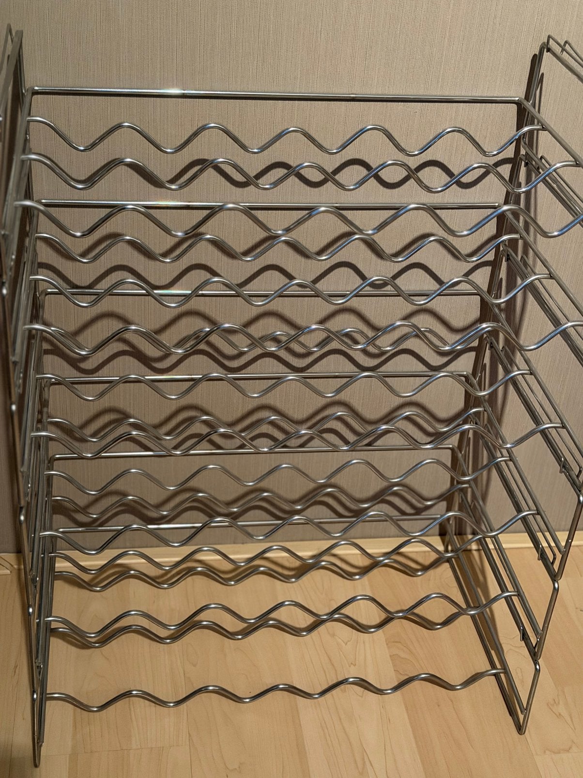 Bacchus design modulair wijnrek, Ophalen, 50 – 75, Gebruikt, 25 flessen of meer