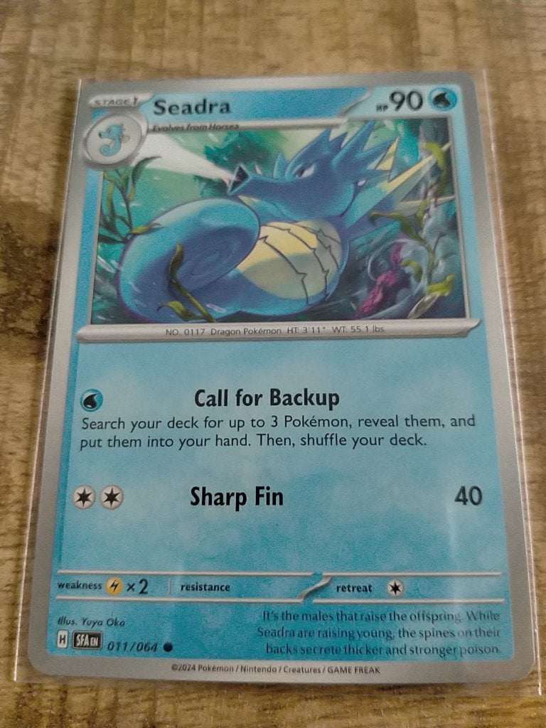 Pokemon Shrouded Fable , Seadra 11/64, Verzenden, Zo goed als nieuw, Losse kaart
