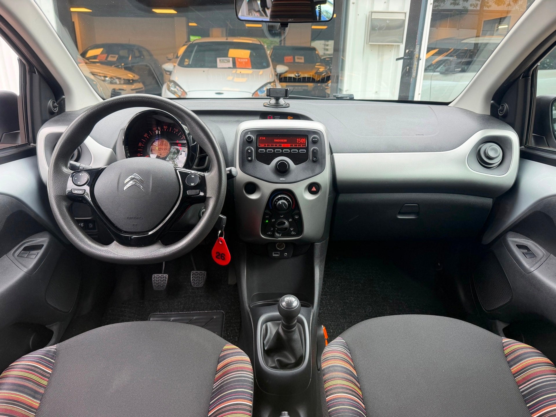 Citroen C1 1.0 e-VTi NL Auto|Nap|5Deurs|Airco|Led|Bluetooth|, Auto's, Voorwielaandrijving, Euro 5, Stof, Gebruikt