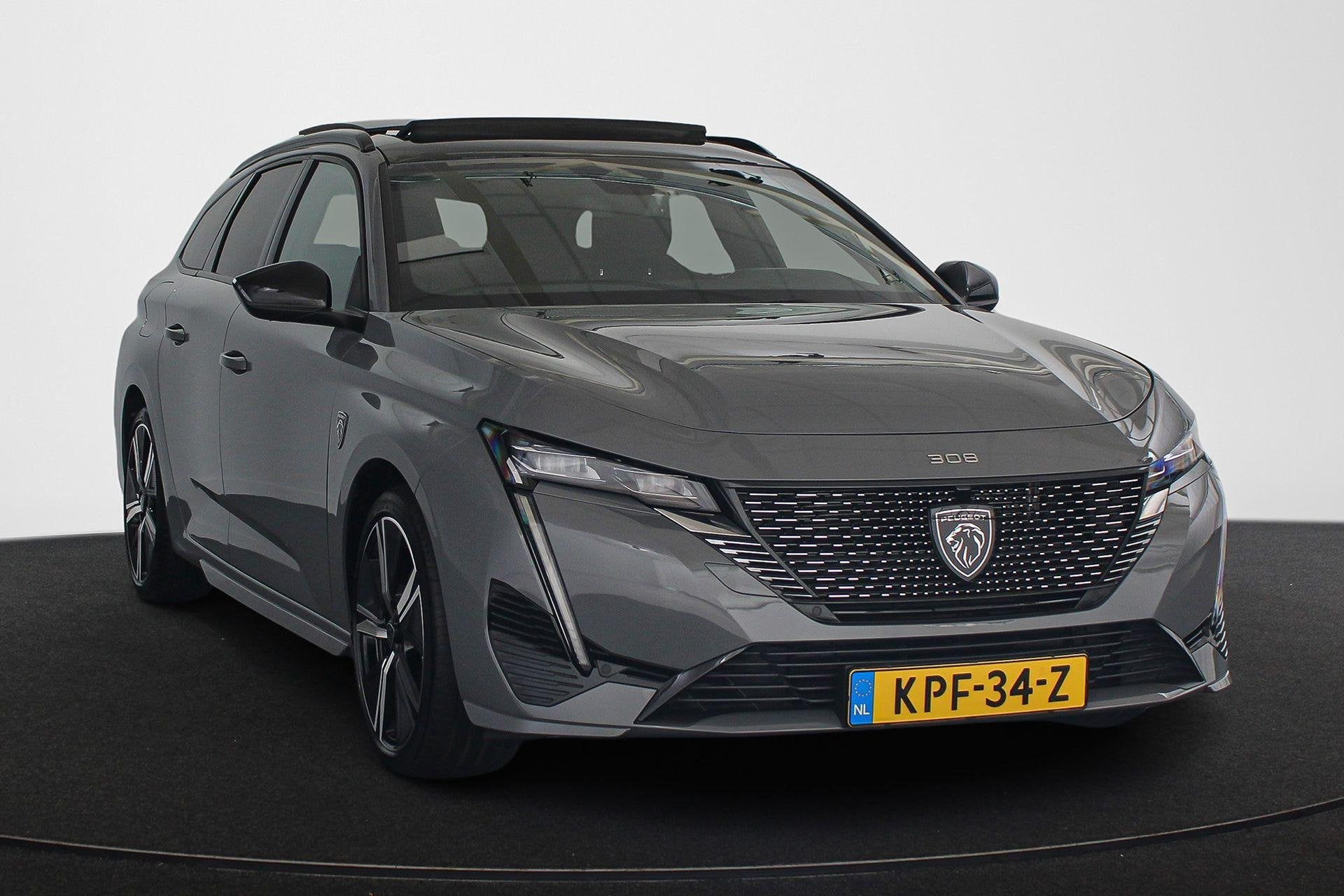 Peugeot 308 SW 1.6 Plug-in Hybrid 180 GT Pano Trekhaak Stuur, Auto's, Gebruikt, 4 cilinders, 181 pk, Plug-in hybride