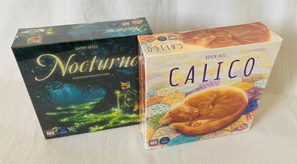 Calico NL & Nocturne NL - Bordspel | Nieuw in doos, Hobby en Vrije tijd, Gezelschapsspellen | Bordspellen, White Goblin Games