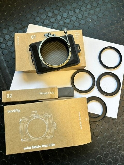 SmallRig Mini Matte Box Lite (model 3575) / zonnescherm, Overige merken, Minder dan 50 mm, Overige typen, Ophalen of Verzenden