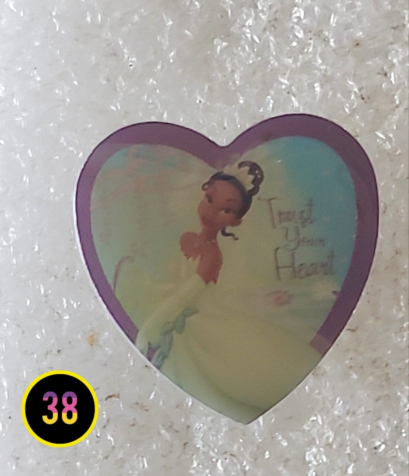 Disney Prinses Tiana hartvormige pin, Verzenden, Gebruikt