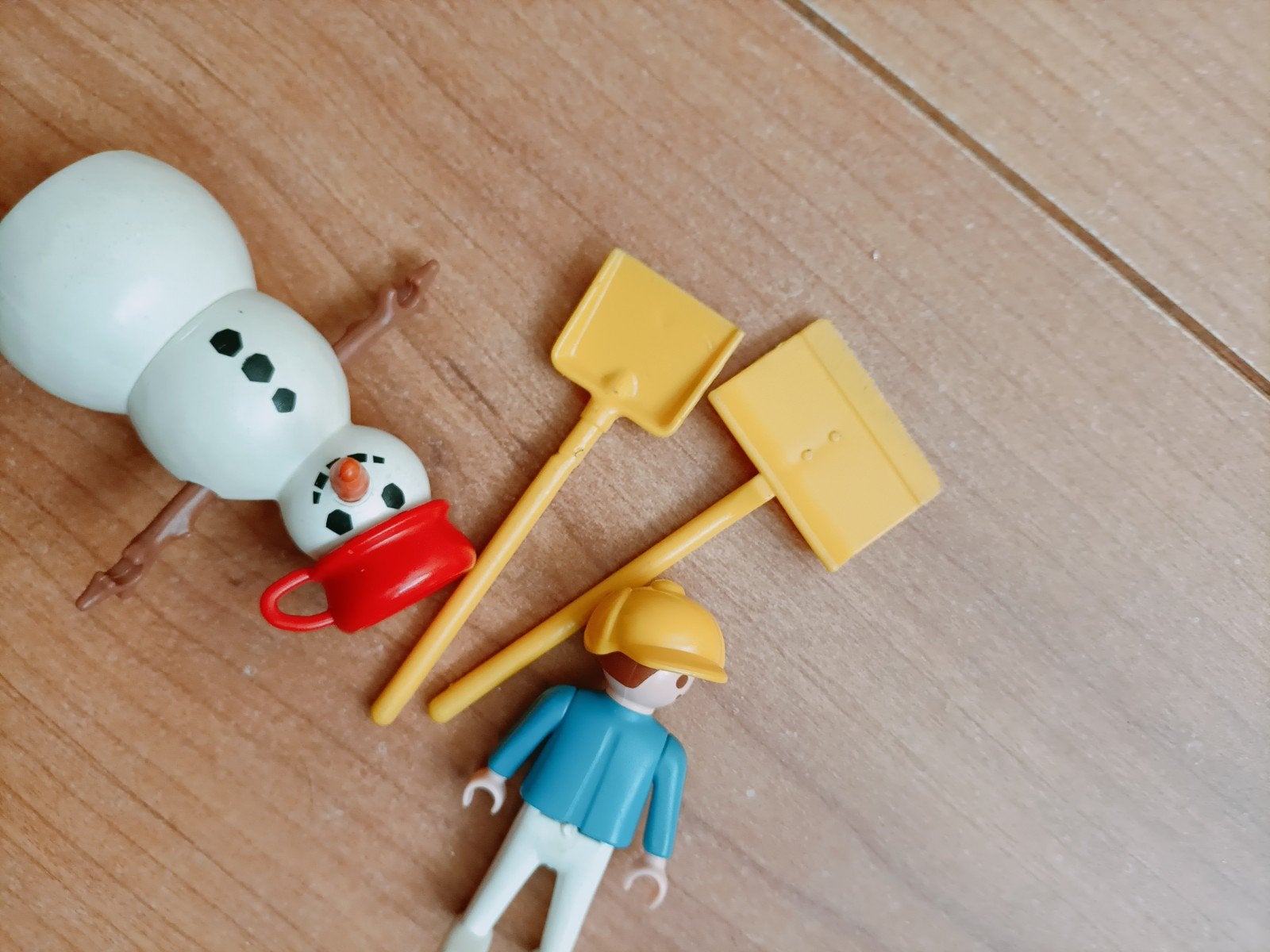 Playmobil Sneeuwpop met accessoires, Ophalen of Verzenden, Zo goed als nieuw