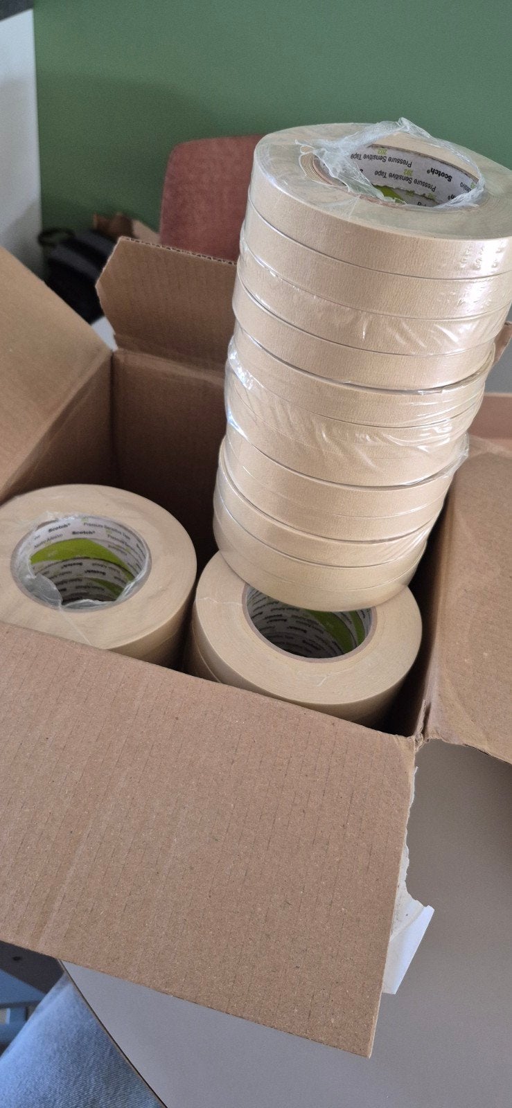 3M Scotch Afplaktape 18mm x 50m - Schilderstape, Ophalen of Verzenden, Nieuw, Overige typen
