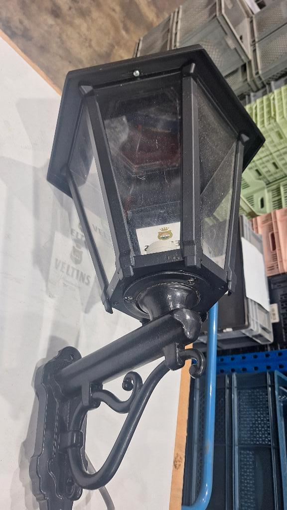 kroeglamp cafelamp gevellamp buitenlamp, Ophalen, Gebruikt, Wandlamp, Aluminium