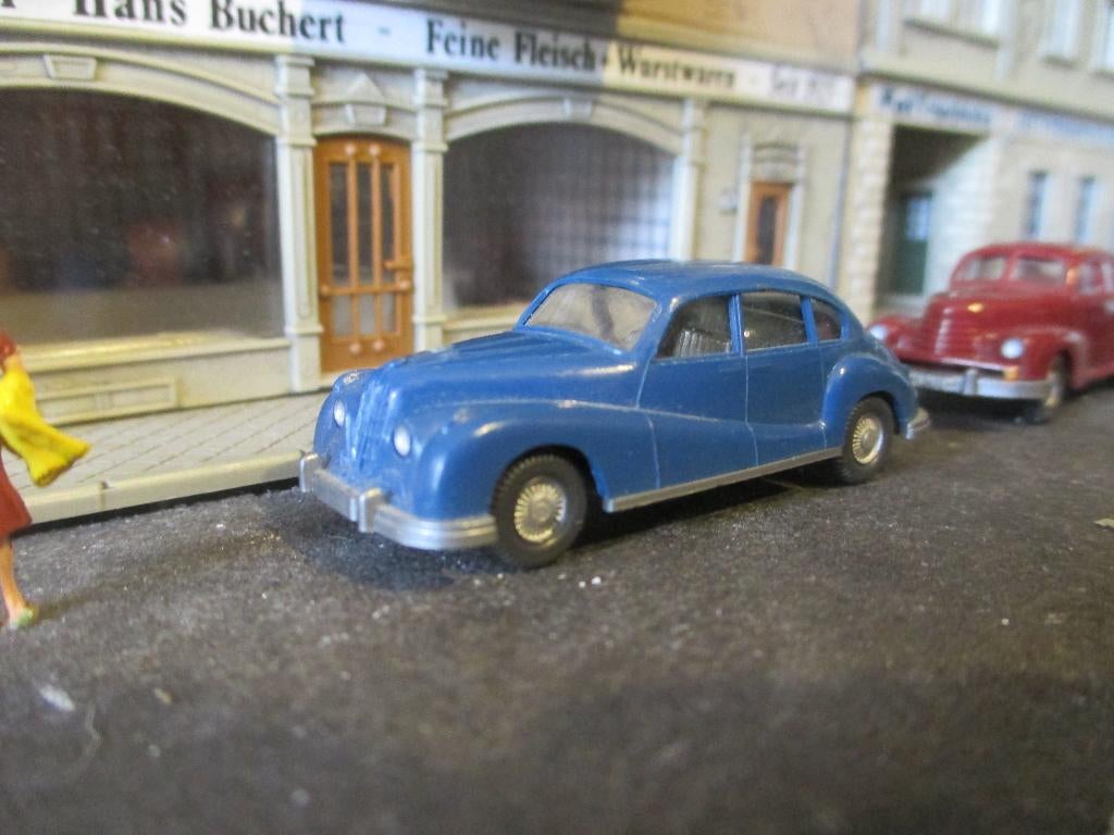 BMW 501 - Wiking 195 capriblauw, Hobby en Vrije tijd, Ophalen of Verzenden, Nieuw, Bus of Vrachtwagen, Wiking