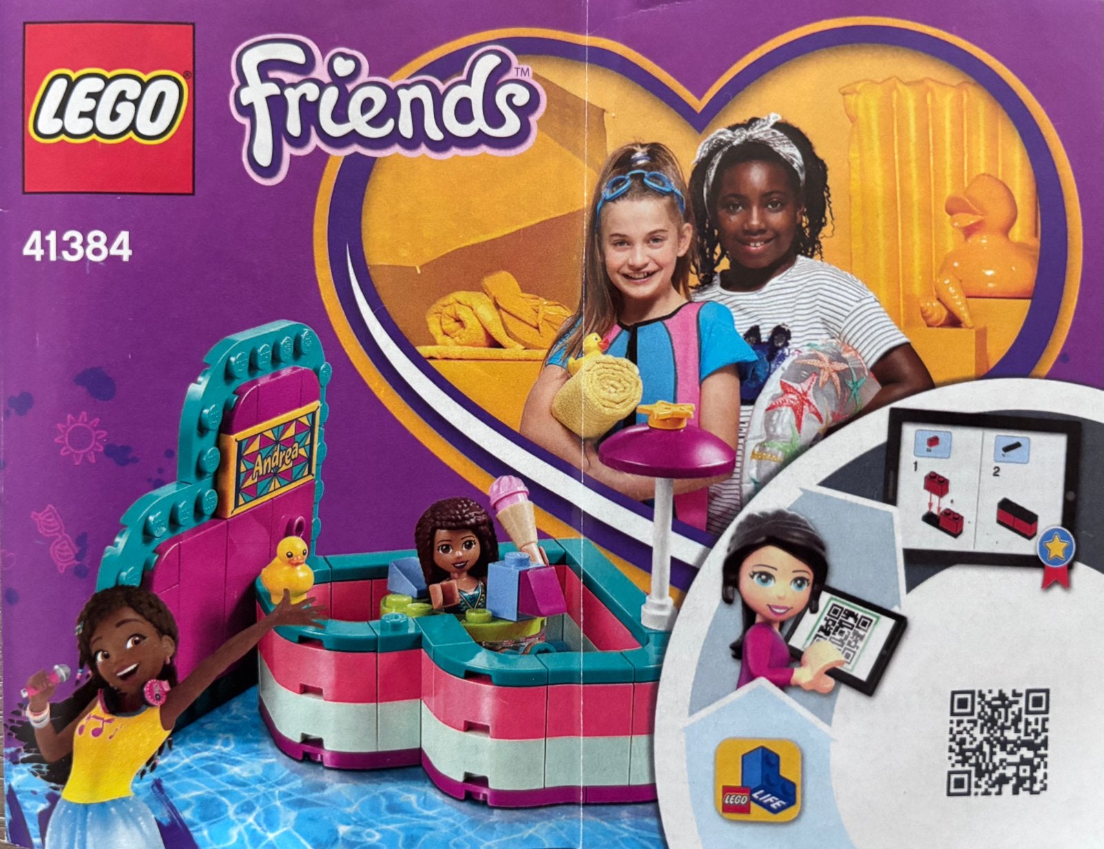 Lego Friends 41384, Ophalen of Verzenden, Zo goed als nieuw