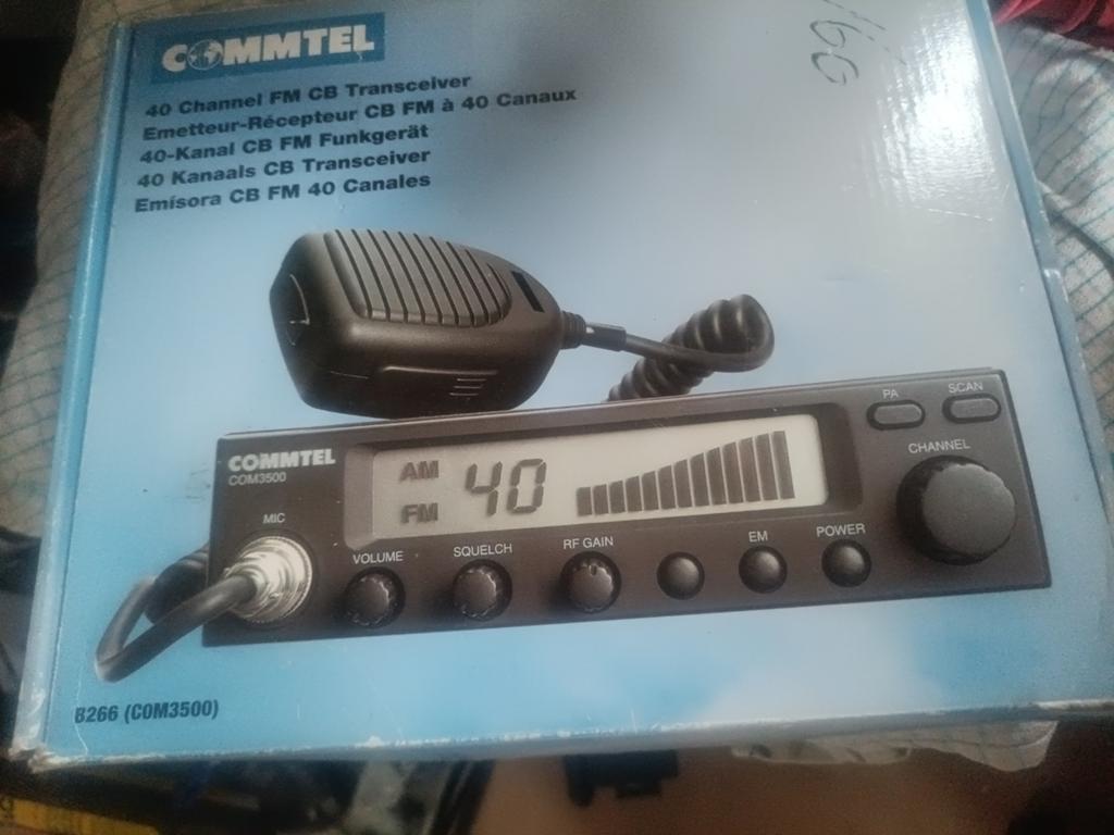 Comtel 3500 40 kanalen...am en fm., Telecommunicatie, Zenders en Ontvangers, Ophalen of Verzenden, Gebruikt