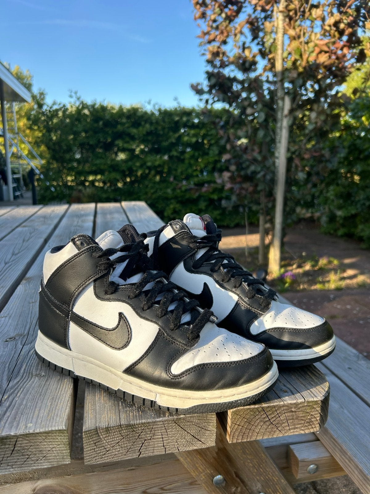 Nike Dunk High Panda - Zwart/Wit Sneakers, Kleding | Dames, Zwart, Ophalen of Verzenden, Sneakers of Gympen, Zo goed als nieuw