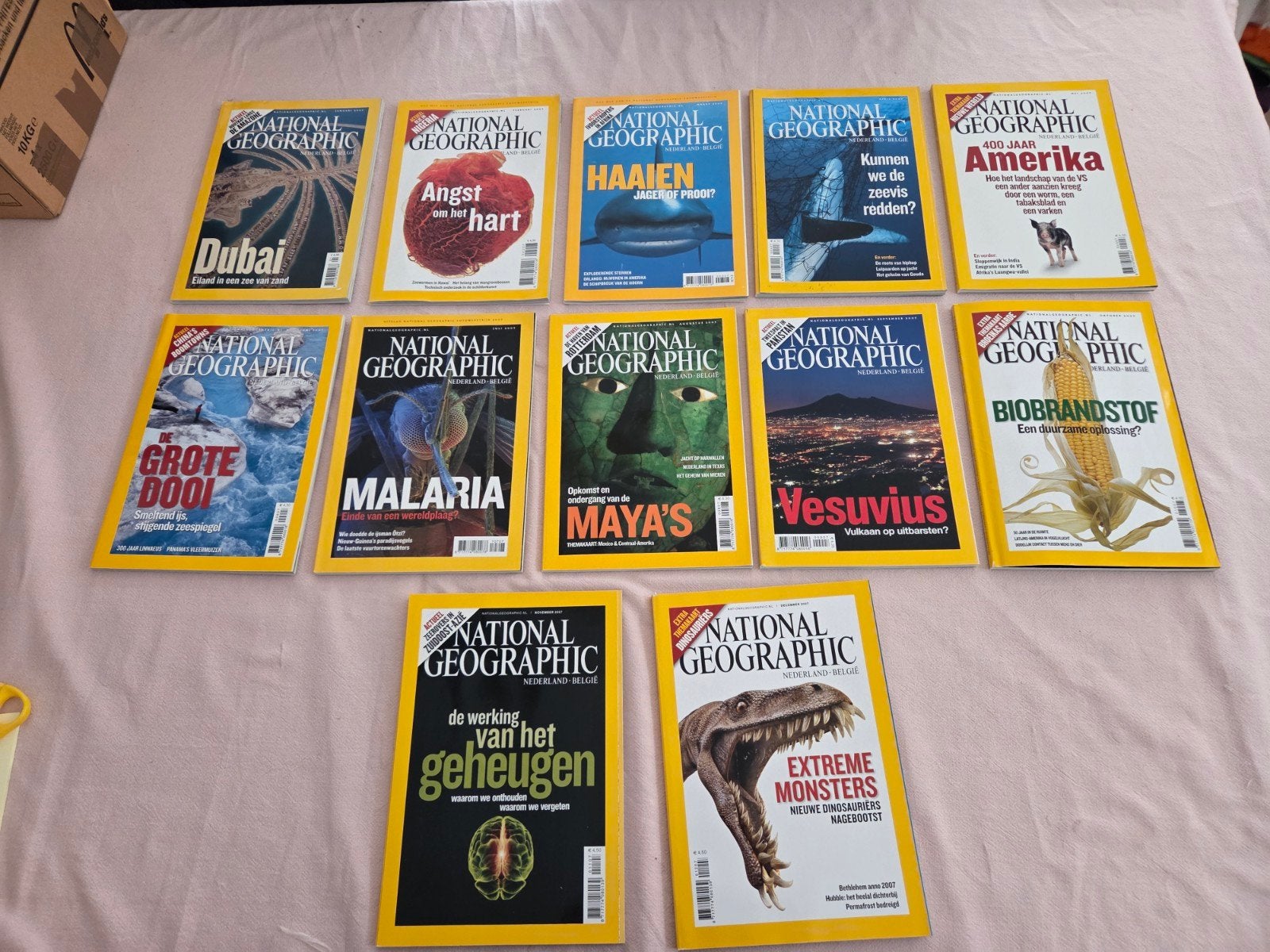 National Geographic complete jaargang 2007, Verzamelen, Ophalen of Verzenden, 1980 tot heden, Nederland, Tijdschrift