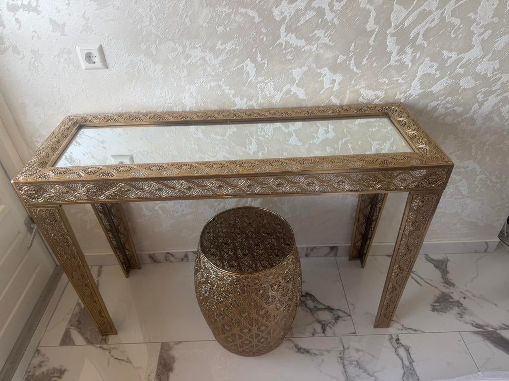 Kaptafel, 100 tot 150 cm, Ophalen of Verzenden, Zo goed als nieuw, 25 tot 50 cm
