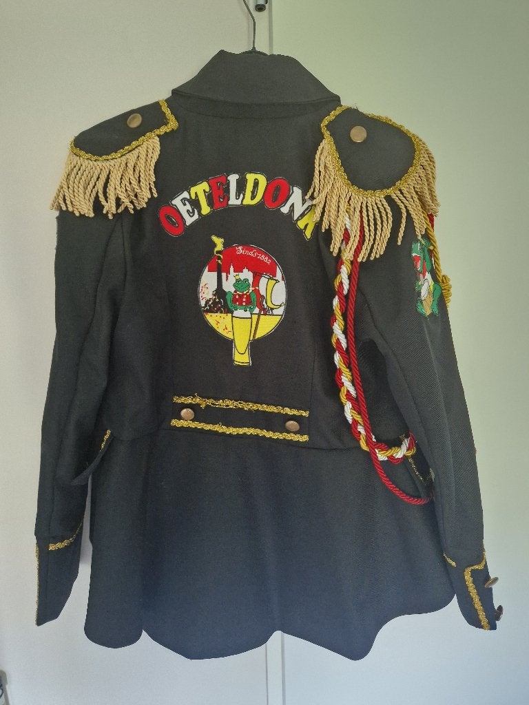 Carnavalsjas Oeteldonk, Kleding | Dames, Carnavalskleding en Feestkleding, Carnaval, Maat 42/44 (L), Ophalen of Verzenden, Zo goed als nieuw