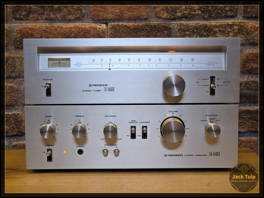 Pioneer SA-5500 II + TX-5500 II Set (26201010338), Gebruikt, ., Tuner of Radio, Ophalen of Verzenden