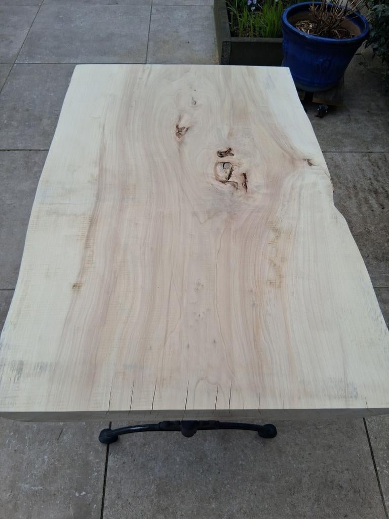 Boomstamtafel, Ophalen, Rechthoekig, 200 cm of meer, 50 tot 100 cm