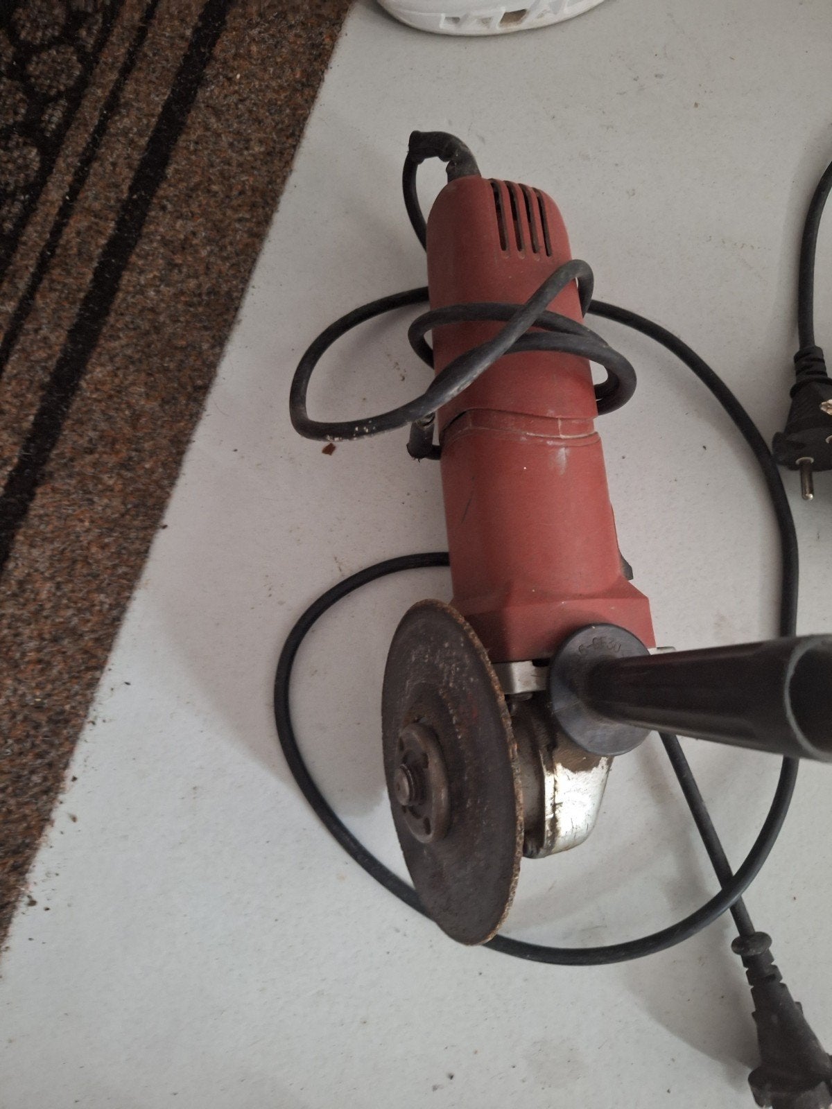 Black & Decker haakse slijpmachine met diamantzaagblad, Doe-het-zelf en Verbouw, Gereedschap | Slijpmachines, Ophalen of Verzenden