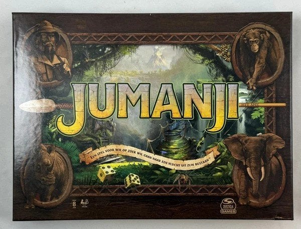 Jumanji Spin Master Bordspel Gezelschapsspel, Coolsingel 104, 3011 AG Rotterdam, Netherlands, Identity Games, Verzenden, Een of twee spelers