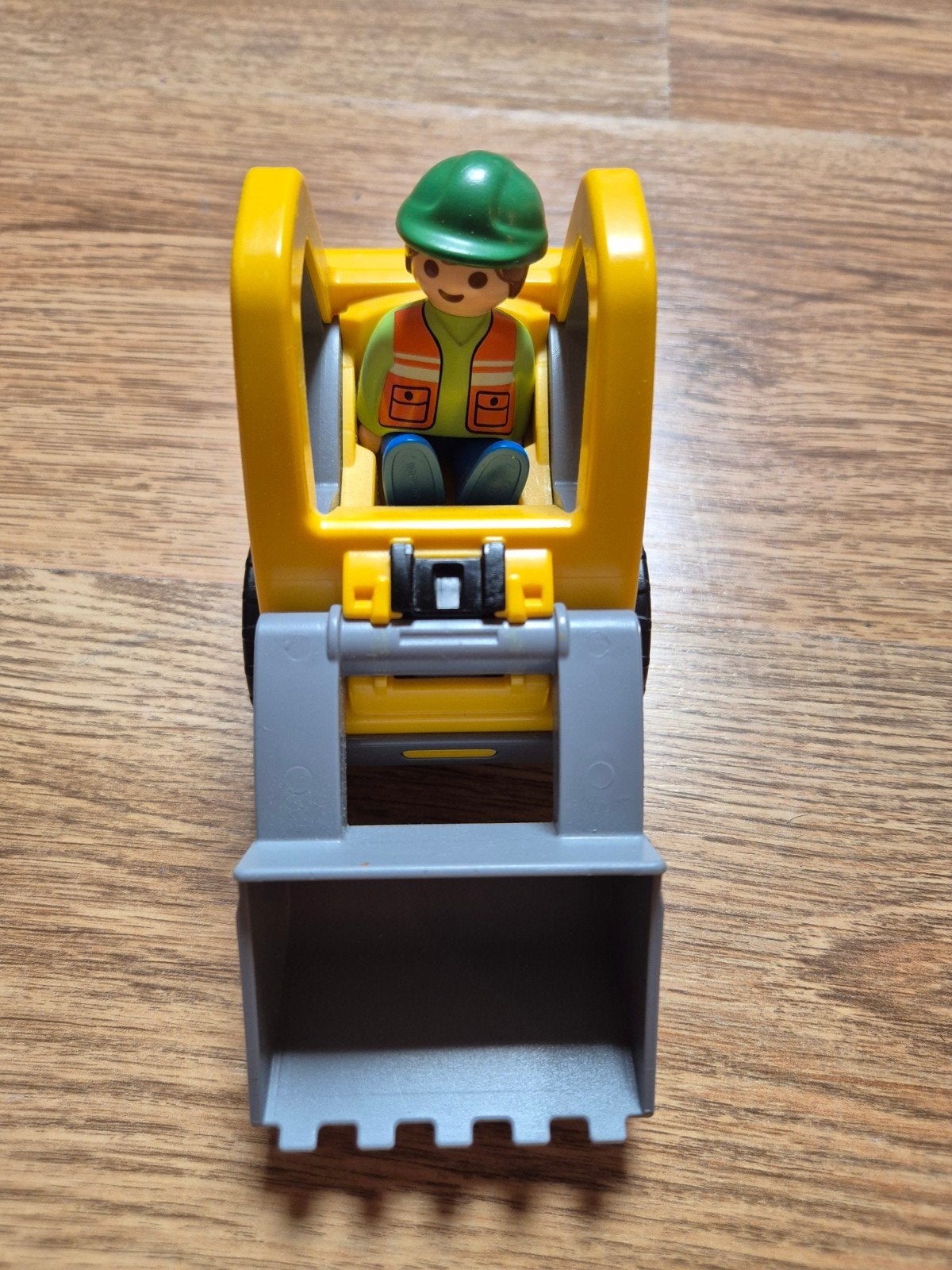Playmobil figuur met graafmachine, Gebruikt, Complete set, Voertuig, Ophalen of Verzenden