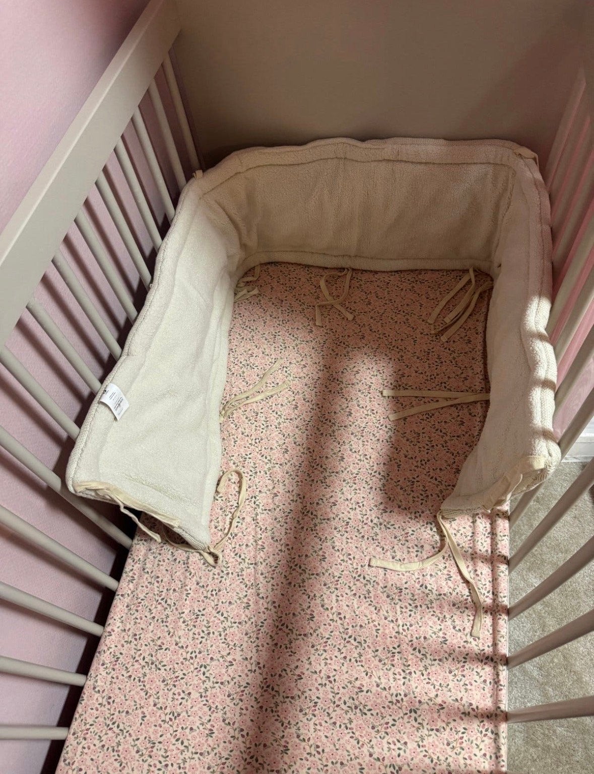 Jolee zachte bedbumper., Kinderen en Baby's, Ophalen of Verzenden, Gebruikt, Ledikant