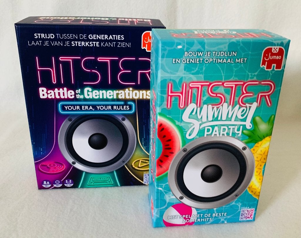 Hitster Summer Party & Battles of the Generations - Nieuw, Hobby en Vrije tijd, Jumbo, Jumbo, Ophalen of Verzenden, Een of twee spelers