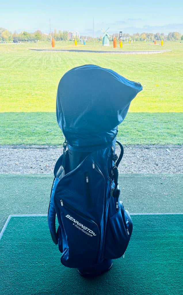 Bennington WaterResistant Golfbag Cartbag, Sport en Fitness, Golf, Ophalen, Zo goed als nieuw, Tas, Overige merken