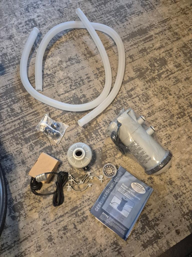 Nieuwe Intex Krystal clear Filterpomp model 604G, Tuin en Terras, Zwembad-toebehoren, Ophalen, Nieuw, Filter