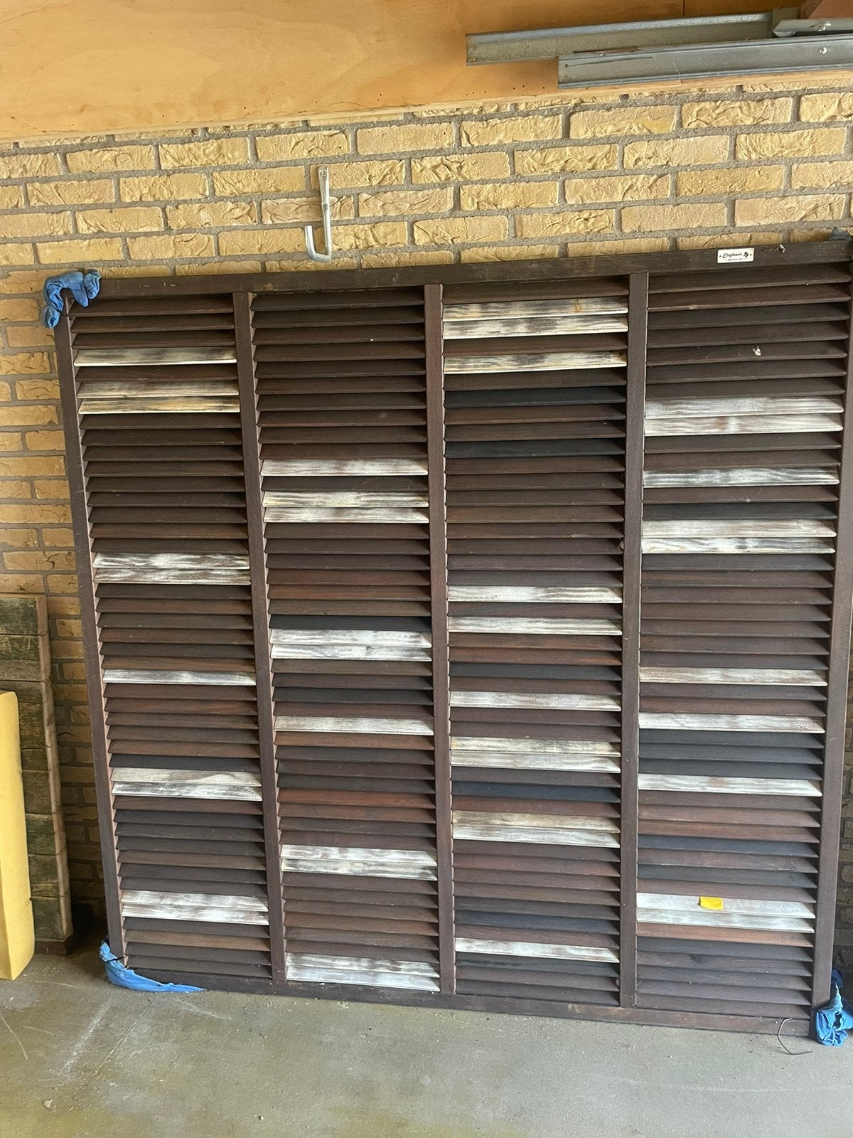 Hardhouten schutting nieuw lamellen, Ophalen, 1 tot 2 meter, Minder dan 3 meter, Nieuw