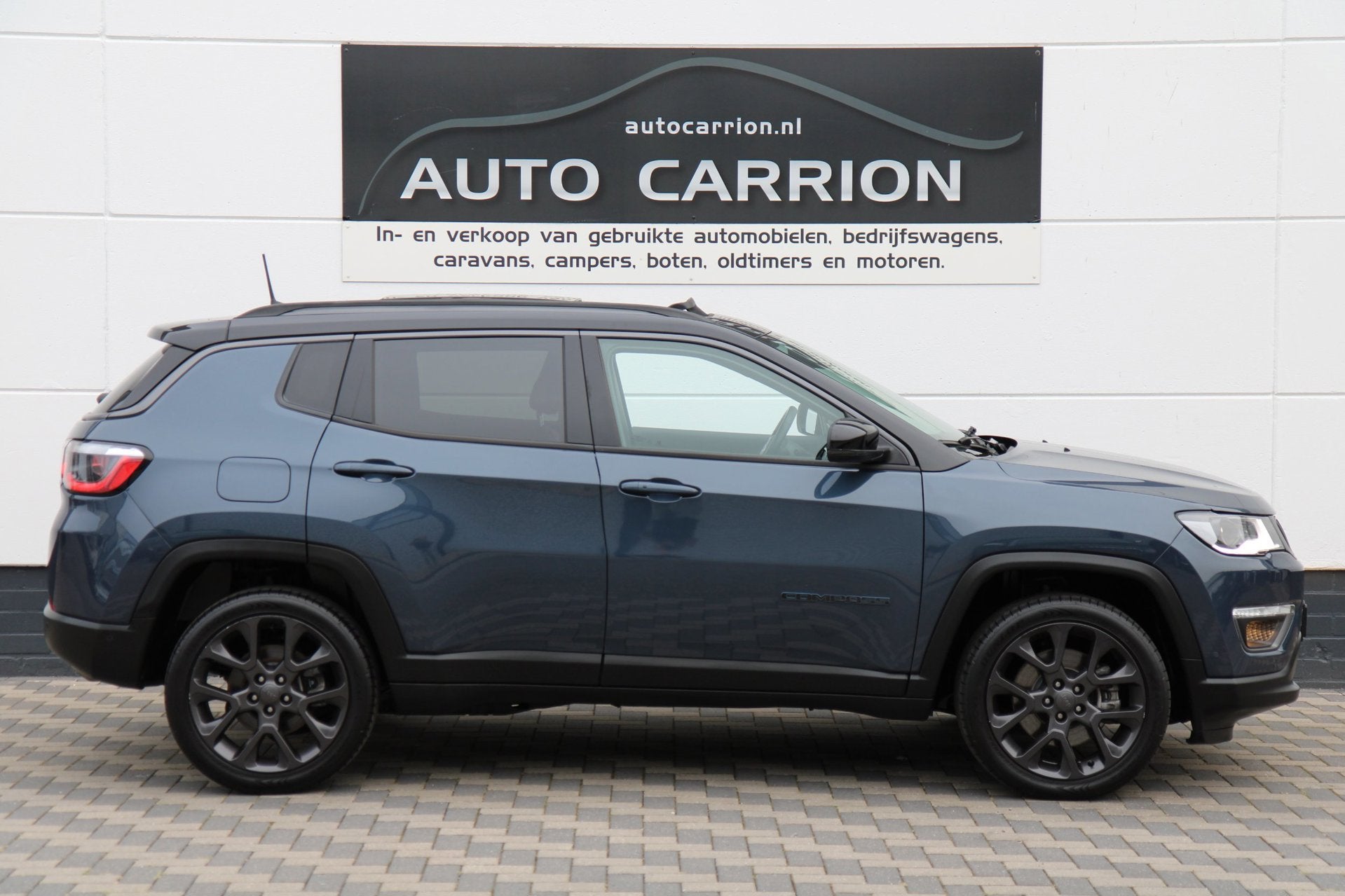 Jeep Compass 4xe 240 Plug-in Hybrid Electric S Pano BTW !, Auto's, Automaat, Dealer onderhouden, Zwart, 4 cilinders