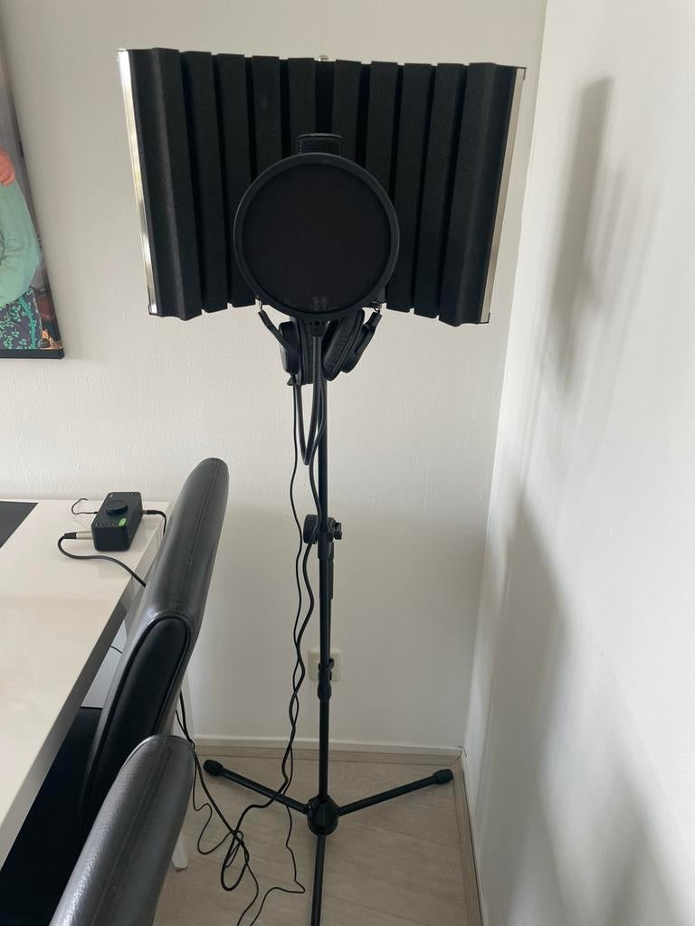 Studio opname set NIEUW IN DOOS, Ophalen, Zo goed als nieuw, Studiomicrofoon
