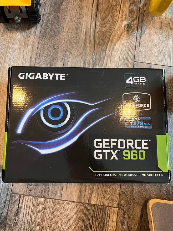 Gigabyte GeForce GTX 960 4GB GDDR5 Grafische Kaart, PCI-Express 3, Gebruikt, HDMI, Ophalen of Verzenden