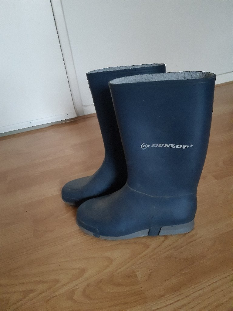 Dunlop laarzen maat 35, Gebruikt, Jongen of Meisje, Ophalen of Verzenden, Laarzen