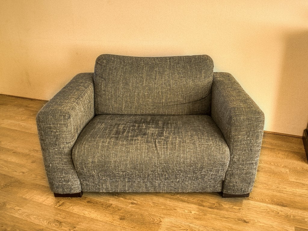 Compleet 3-delig bankstel – bank, loveseat en fauteuil, Ophalen, Gebruikt, Driepersoons, 75 tot 100 cm
