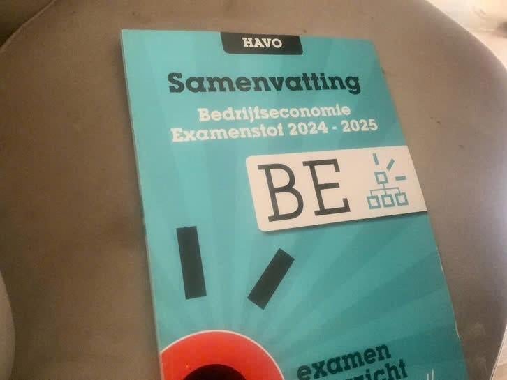 Samenvatting Bedrijfseconomie VWO 2024/2025, Verzenden, Zo goed als nieuw, VWO, Bedrijfseconomie of M&O